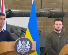 Владимир Зеленский и Риши Сунак. Фото: скриншот YouTube-видео